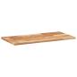 Preview: Tischplatte Rechteckig 80x40x2 cm Massivholz Akazie