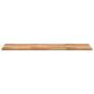 Preview: Tischplatte Rechteckig 120x50x2 cm Massivholz Akazie