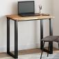Preview: ARDEBO.de - Tischplatte Rechteckig 80x60x2 cm Massivholz Akazie