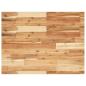 Preview: Tischplatte Rechteckig 80x60x2 cm Massivholz Akazie