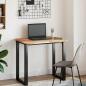 Preview: Tischplatte Rechteckig 80x60x2 cm Massivholz Akazie