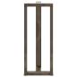 Preview: Bartischbeine T-Form 2 Stk. Naturstahl 50x35x(100-101) cm Stahl