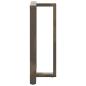 Preview: Bartischbeine T-Form 2 Stk. Naturstahl 60x35x(100-101) cm Stahl