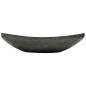 Preview: Waschbecken 50x35x12 cm Marmor Schwarz