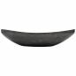 Preview: Waschbecken 50x35x12 cm Marmor Schwarz