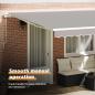 Preview: Ausziehbare Markise Hellgrau 450 x 300 x 165 cm