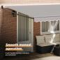 Preview: Ausziehbare Markise Hellgrau 450 x 300 x 165 cm