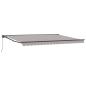 Preview: ARDEBO.de - Markisenrahmen Hellgrau 450 x 300 cm