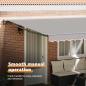 Preview: Markisenrahmen Hellgrau 450 x 300 cm