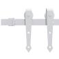 Preview: Schiebetür Natur 93 x 202 cm Massivholz Kiefer und Glas