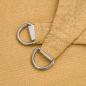Preview: Sonnensegel 160 g/m² Rechteckig Sandfarben 2x3,5 m HDPE