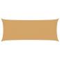 Preview: Sonnensegel 160 g/m² Rechteckig Sandfarben 2x4,5 m HDPE