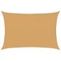 Preview: Sonnensegel 160 g/m² Rechteckig Sandfarben 5x7 m HDPE