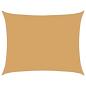 Preview: Sonnensegel 160 g/m² Rechteckig Sandfarben 6x7 m HDPE
