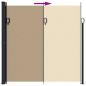 Preview: Seitenmarkise Ausziehbar Beige 200x300 cm