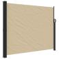 Preview: Seitenmarkise Ausziehbar Beige 160x500 cm