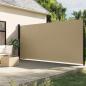 Preview: ARDEBO.de - Seitenmarkise Ausziehbar Beige 200x500 cm