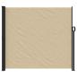 Preview: Seitenmarkise Ausziehbar Beige 180x600 cm