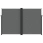 Preview: Seitenmarkise Ausziehbar Anthrazit 220x1000 cm