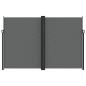 Preview: Seitenmarkise Ausziehbar Anthrazit 220x1200 cm