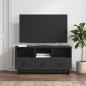 Preview: ARDEBO.de - TV-Schränk Schwarz 102 x 34,5 x 50 cm Holzwerkstoff