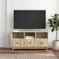 Preview: ARDEBO.de - TV-Schränk Sonoma-Eiche 102 x 34,5 x 50 cm Holzwerkstoff