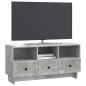 Preview: TV-Schränk Betongrau 102 x 34,5 x 50 cm Holzwerkstoff