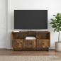 Preview: ARDEBO.de - TV-Schränk Geräucherte Eiche 102 x 34,5 x 50 cm Holzwerkstoff