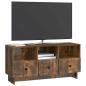 Preview: TV-Schränk Geräucherte Eiche 102 x 34,5 x 50 cm Holzwerkstoff