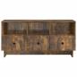 Preview: TV-Schränk Geräucherte Eiche 102 x 34,5 x 50 cm Holzwerkstoff