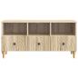 Preview: TV-Schränk 102 x 34,5 x 50 cm Sonoma-Eiche Holzwerkstoff