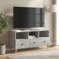 Preview: TV-Schränk 102 x 34,5 x 50 cm Betongrau Holzwerkstoff