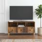 Preview: ARDEBO.de - TV-Schränk 102 x 34,5 x 50 cm Altholz Holzwerkstoff