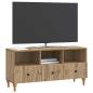 Preview: TV-Schränk 102 x 34,5 x 50 cm Artisan-Eiche Holzwerkstoff