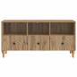 Preview: TV-Schränk 102 x 34,5 x 50 cm Artisan-Eiche Holzwerkstoff