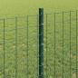 Preview: Euro-Zaun mit Pfosten 10 x 0,8 m PVC-beschichteter Stahl Grün