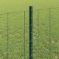 Preview: Euro-Zaun mit Pfosten 10 x 0,8 m PVC-beschichteter Stahl Grün