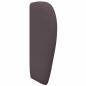 Preview: Kopfteil Ohr Braun 40 x 23 x 6 cm Stoff