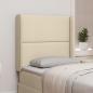 Preview: ARDEBO.de - Kopfteil Ohr Creme 80 x 16 x 4 cm Stoff