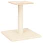 Preview: Kratzbaum mit Plattform Creme 38 cm