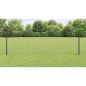 Preview: Euro-Zaun mit Pfosten 10 x 0,6 m PVC-beschichteter Stahl Grün