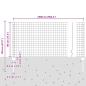 Preview: Zaun mit Pfosten Grün 0,8 x 25 m Stahl und PVC