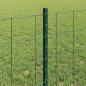Preview: Euro-Zaun mit Pfosten 25 x 0,6 m PVC-beschichteter Stahl Grün