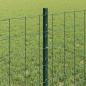 Preview: Zaun mit Pfosten Grün 0,6 x 25 m Stahl und PVC