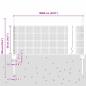 Preview: Zaun mit Pfosten Grün