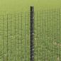 Preview: Zaun mit Pfosten Grau