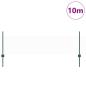 Preview: Sechseckzaun mit Pfosten 10 x 0,5 m PVC-beschichteter Stahl
