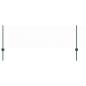 Preview: Sechseckzaun mit Pfosten 25 x 0,6 m PVC-beschichteter Stahl