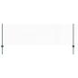 Preview: Sechseckzaun mit Pfosten 25 x 0,8 m PVC-beschichteter Stahl