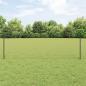 Preview: ARDEBO.de - Sechseckzaun mit Pfosten 25 x 0,6 m PVC-beschichteter Stahl